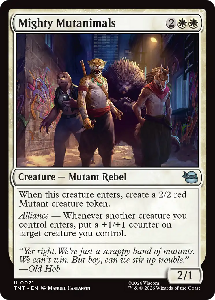Mighty Mutanimals [Teenage Mutant Ninja Turtles] | Exor Games New Glasgow