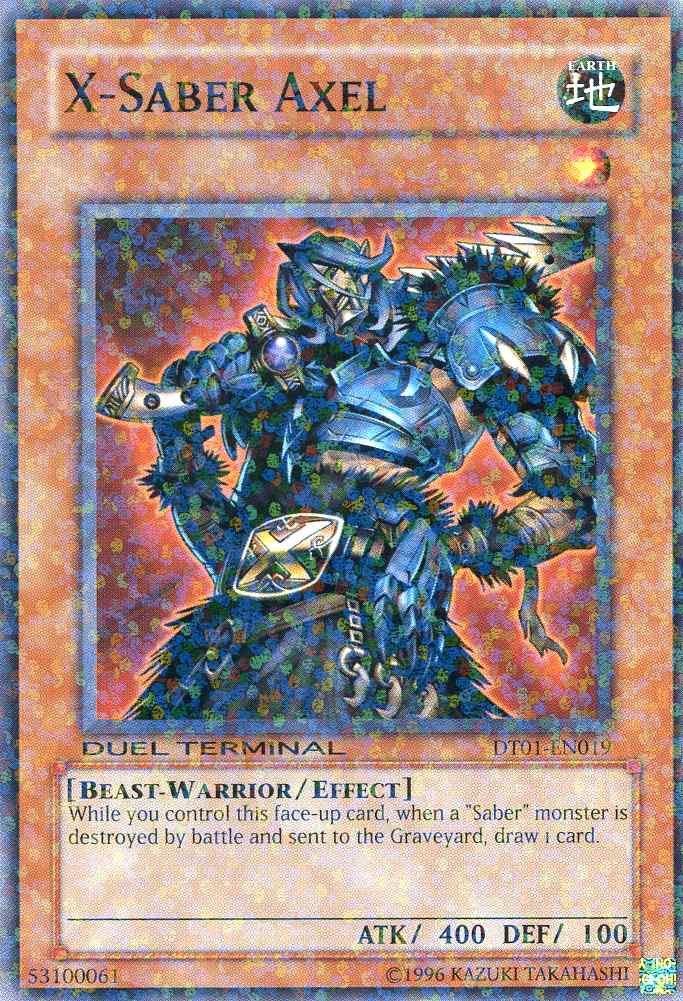 X-Saber Axel [DT01-EN019] Common | Exor Games New Glasgow