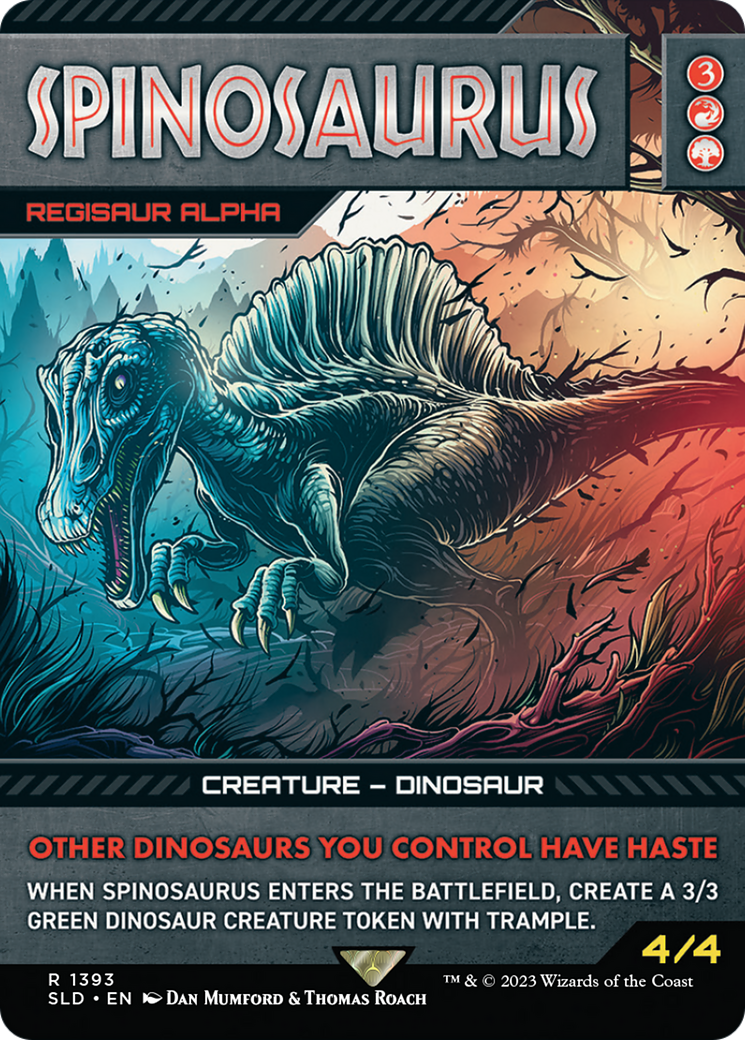 Spinosaurus - Regisaur Alpha [Secret Lair Drop Series] | Exor Games New Glasgow