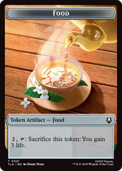 Monk // Food (0021) Double-Sided Token [Avatar: The Last Airbender Tokens] | Exor Games New Glasgow