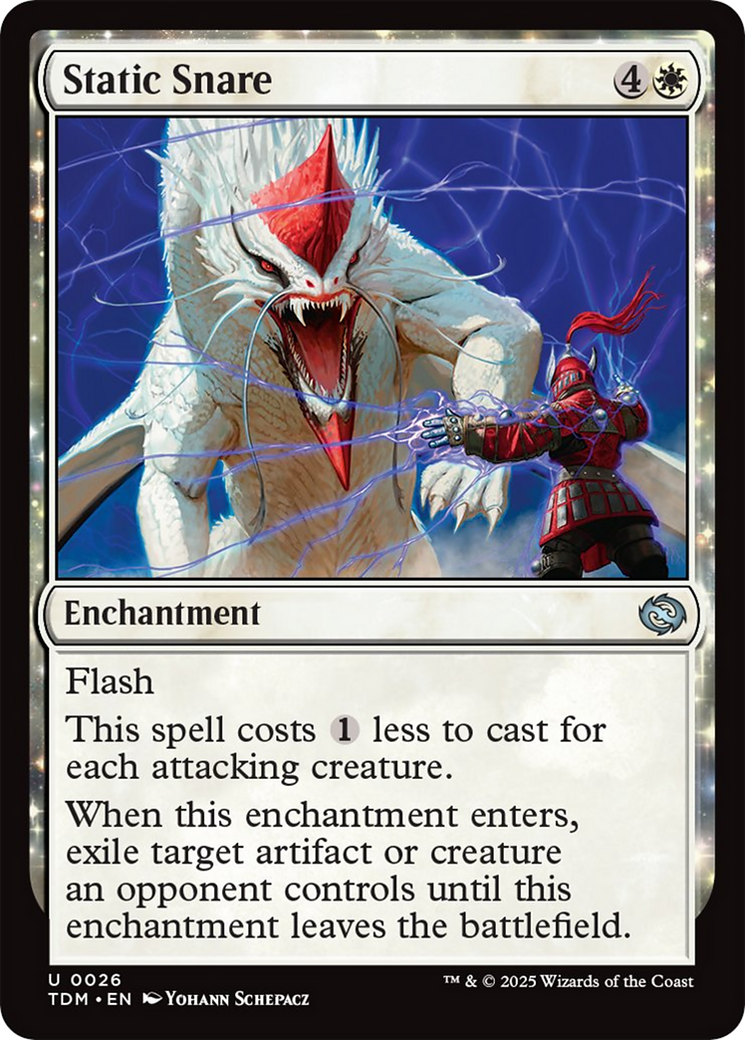 Static Snare [Tarkir: Dragonstorm] | Exor Games New Glasgow