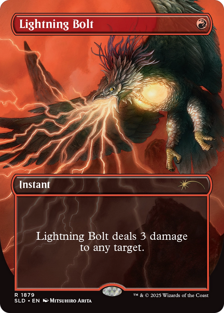 Lightning Bolt (1879) (Rainbow Foil) [Secret Lair Drop Series] | Exor Games New Glasgow