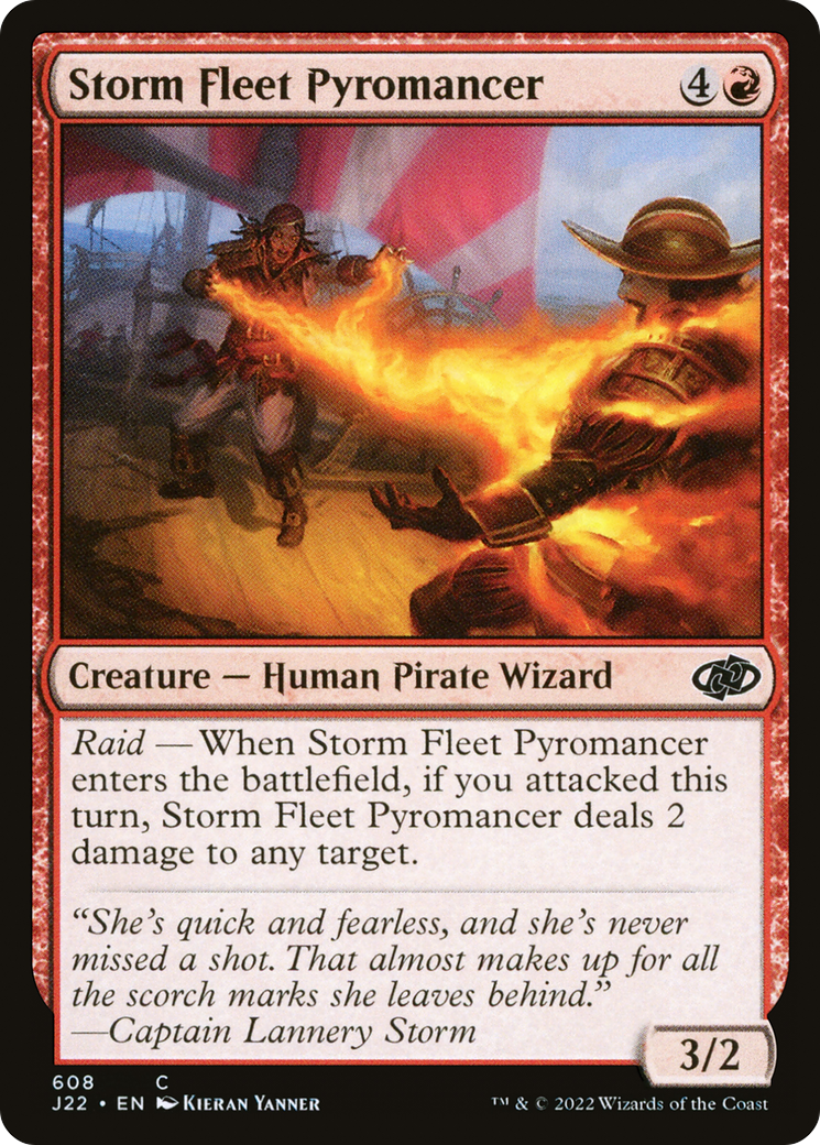 Storm Fleet Pyromancer [Jumpstart 2022] | Exor Games New Glasgow