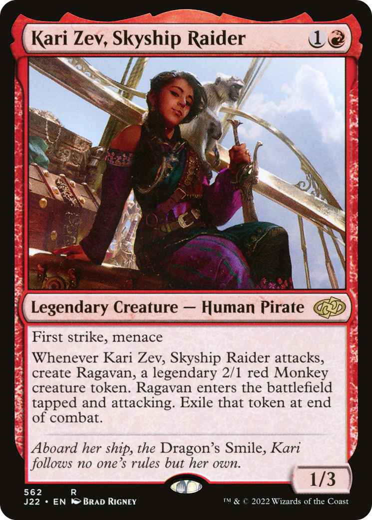Kari Zev, Skyship Raider [Jumpstart 2022] | Exor Games New Glasgow