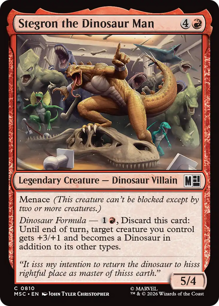 Stegron the Dinosaur Man [Marvel Super Heroes Commander] | Exor Games New Glasgow