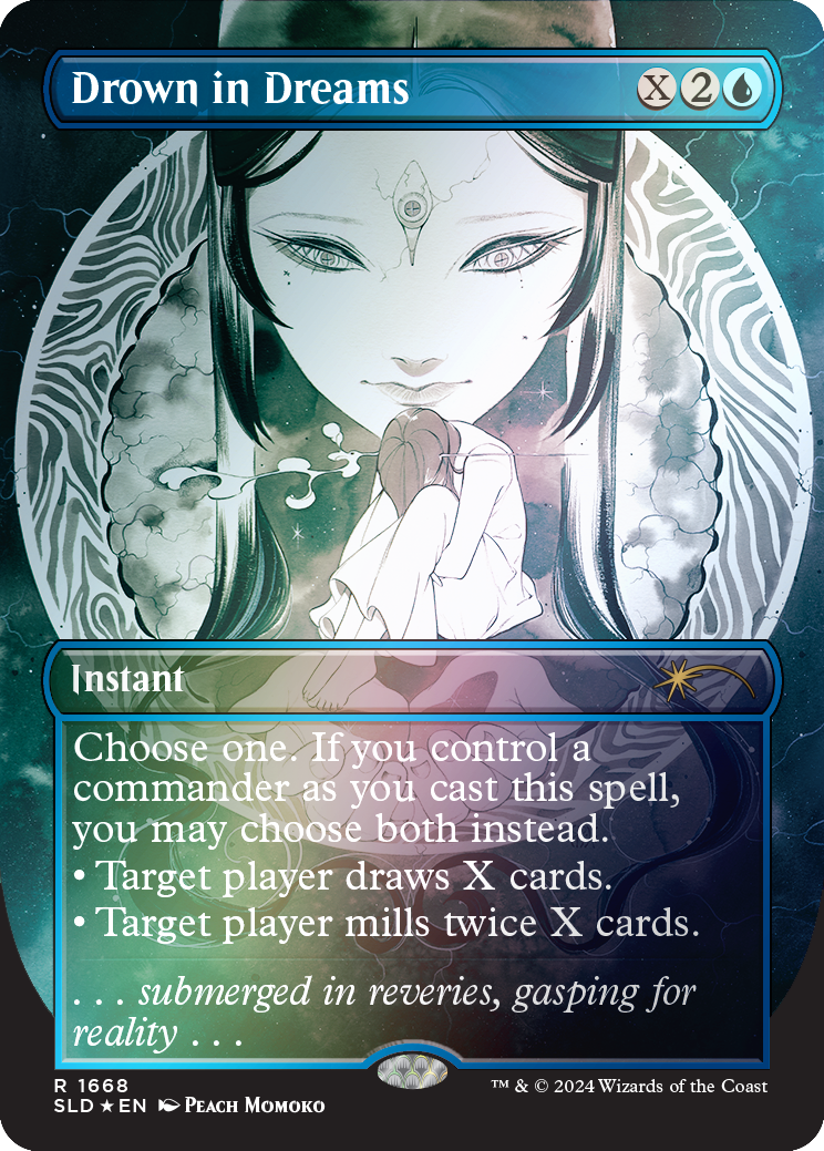 Drown in Dreams (Rainbow Foil) [Secret Lair Drop Series] | Exor Games New Glasgow