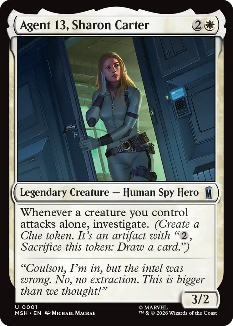 Agent 13, Sharon Carter [Marvel Super Heroes] | Exor Games New Glasgow