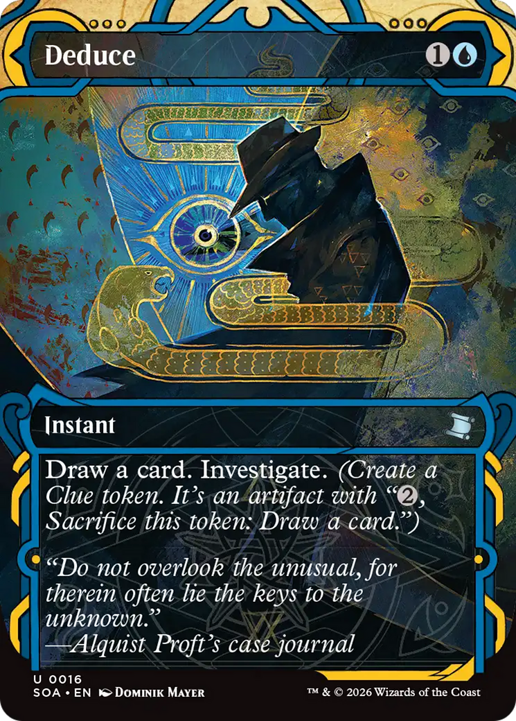 Deduce [Secrets of Strixhaven: Mystical Archive] | Exor Games New Glasgow