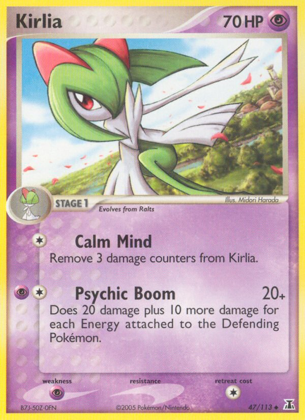 Kirlia (47/113) [EX: Delta Species] | Exor Games New Glasgow