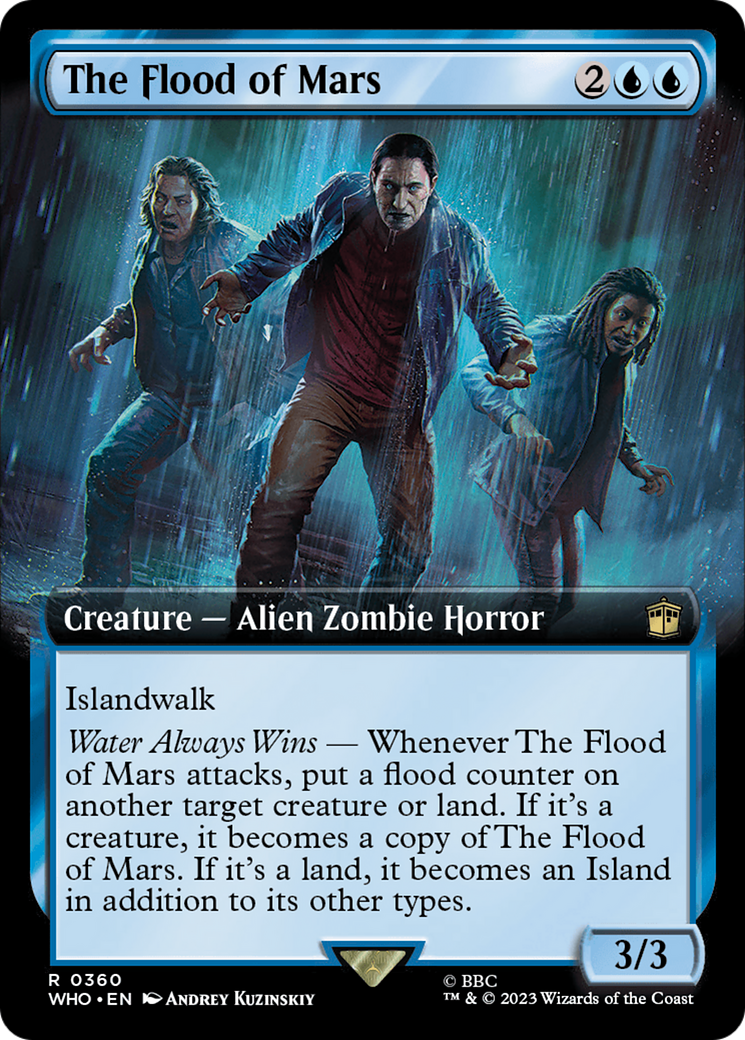 The Flood of Mars (Extended Art) [Doctor Who] | Exor Games New Glasgow