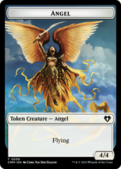 Copy (54) // Angel Double-Sided Token [Commander Masters Tokens] | Exor Games New Glasgow