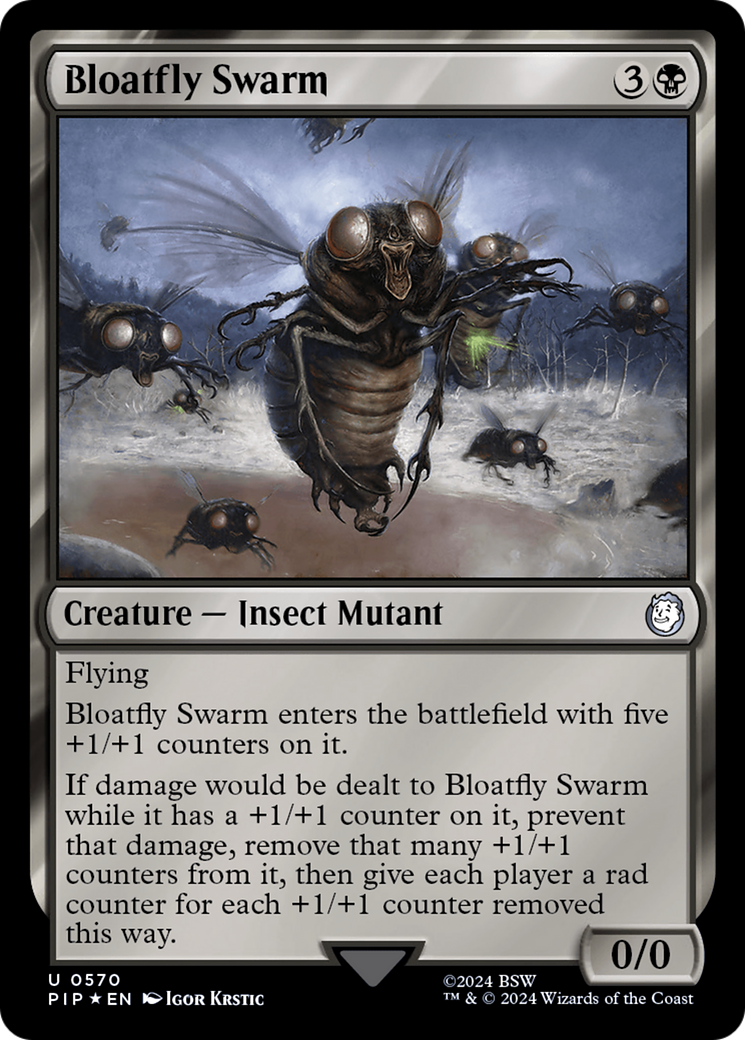 Bloatfly Swarm (Surge Foil) [Fallout] | Exor Games New Glasgow