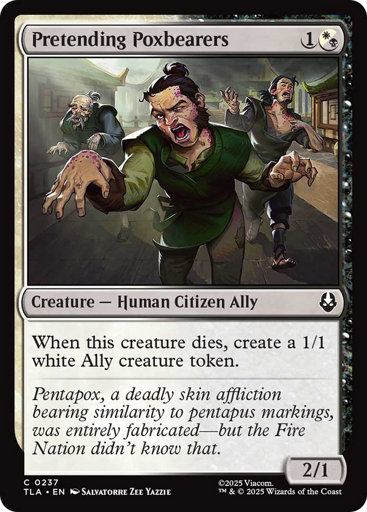Pretending Poxbearers [Avatar: The Last Airbender] | Exor Games New Glasgow