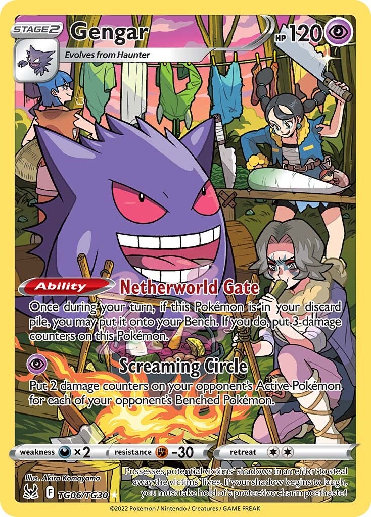 Gengar (TG06/TG30) [Sword & Shield: Lost Origin] | Exor Games New Glasgow