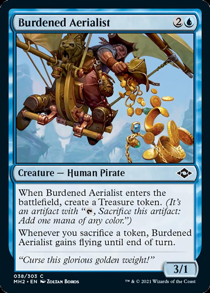 Burdened Aerialist [Modern Horizons 2] | Exor Games New Glasgow