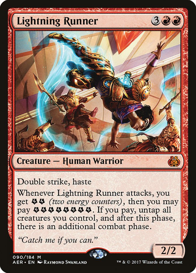 Lightning Runner [Aether Revolt] | Exor Games New Glasgow