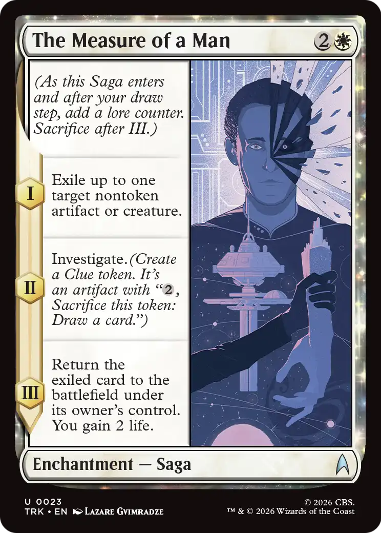 The Measure of a Man [Star Trek] | Exor Games New Glasgow