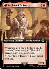 Gloin, Dwarf Emissary (Extended Art) (Surge Foil) [The Lord of the Rings: Tales of Middle-Earth] | Exor Games New Glasgow