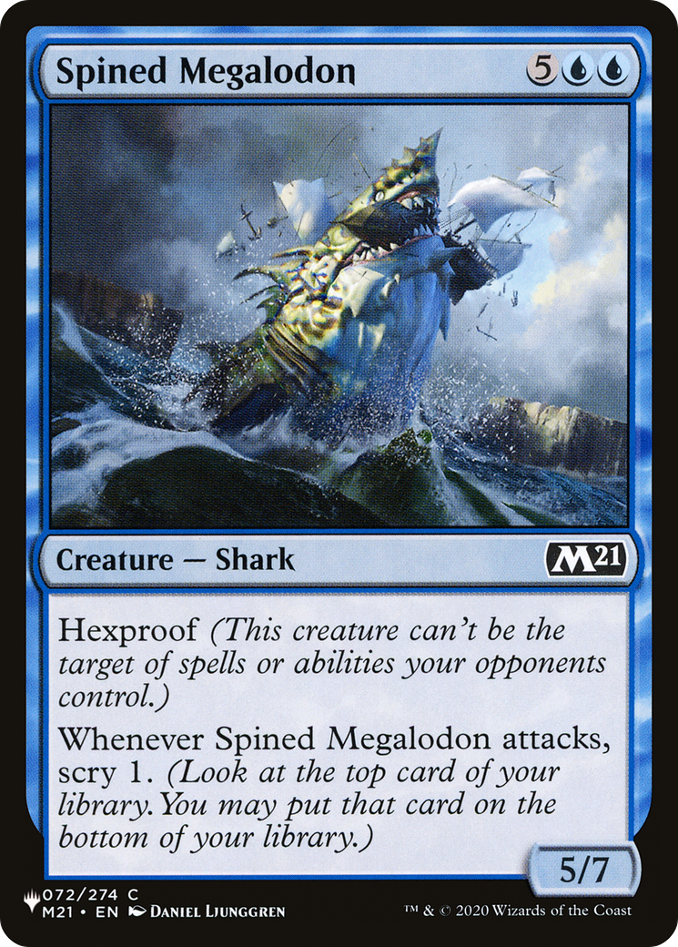 Spined Megalodon [The List] | Exor Games New Glasgow