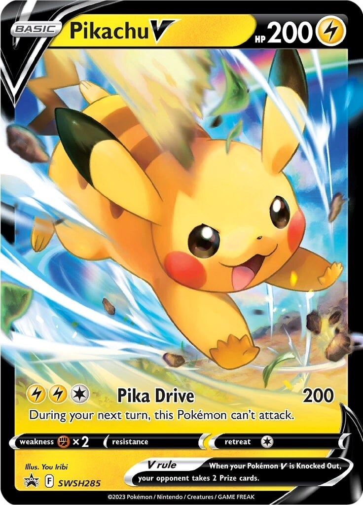 Pikachu V (SWSH285) [Sword & Shield: Black Star Promos] | Exor Games New Glasgow