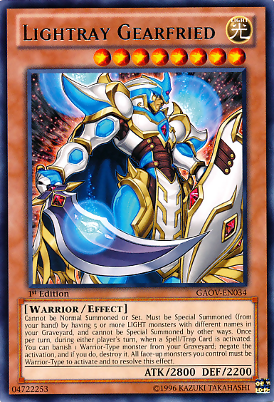Lightray Gearfried [GAOV-EN034] Rare | Exor Games New Glasgow