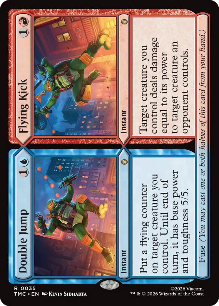 Double Jump // Flying Kick [Teenage Mutant Ninja Turtles Commander] | Exor Games New Glasgow