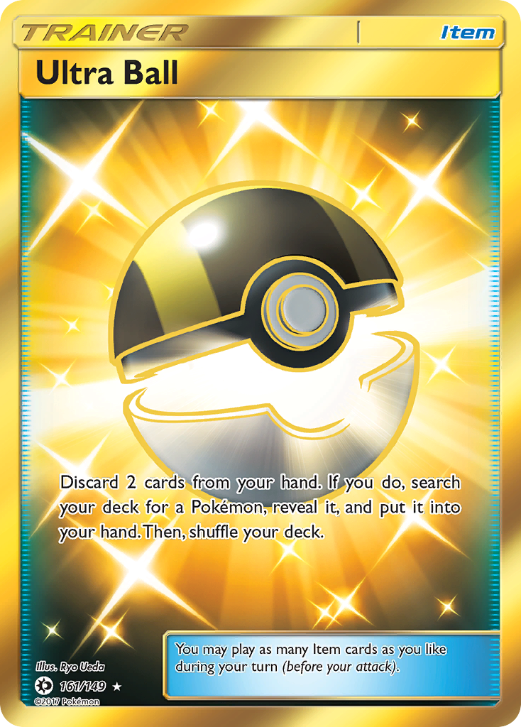 Ultra Ball (161/149) [Sun & Moon: Base Set] | Exor Games New Glasgow