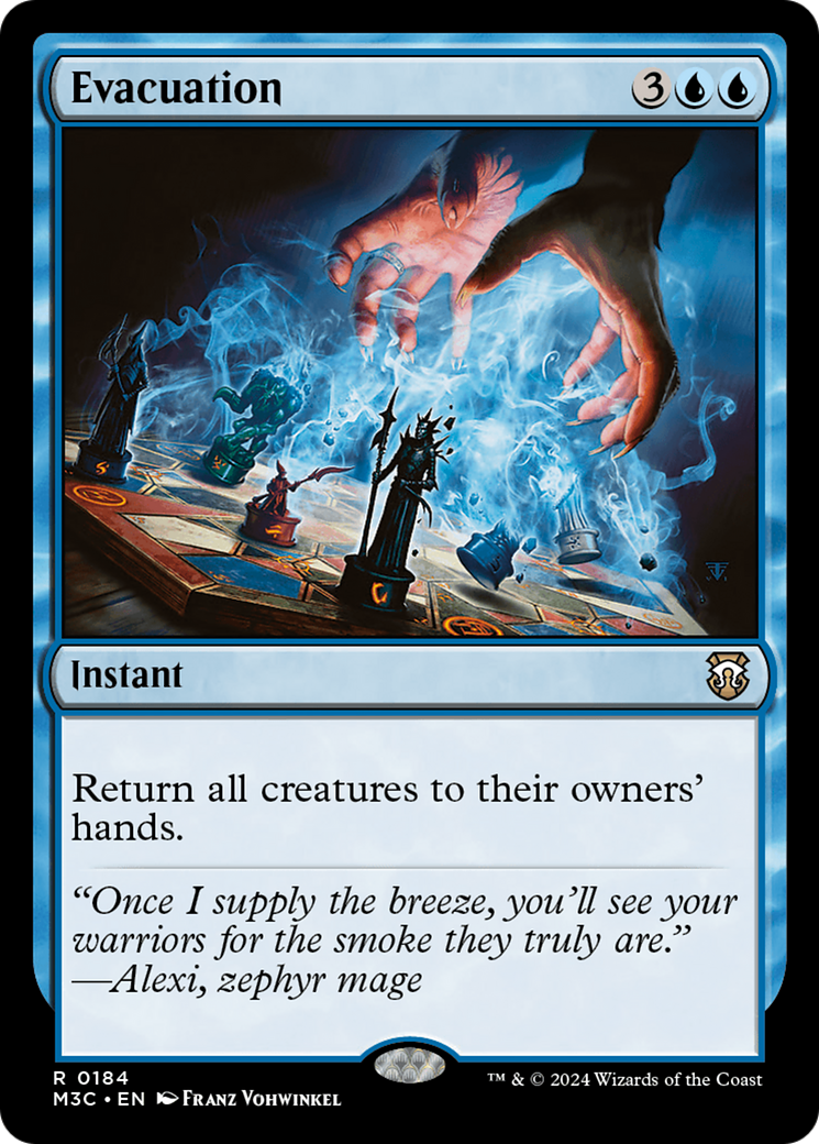 Evacuation (Ripple Foil) [Modern Horizons 3 Commander] | Exor Games New Glasgow