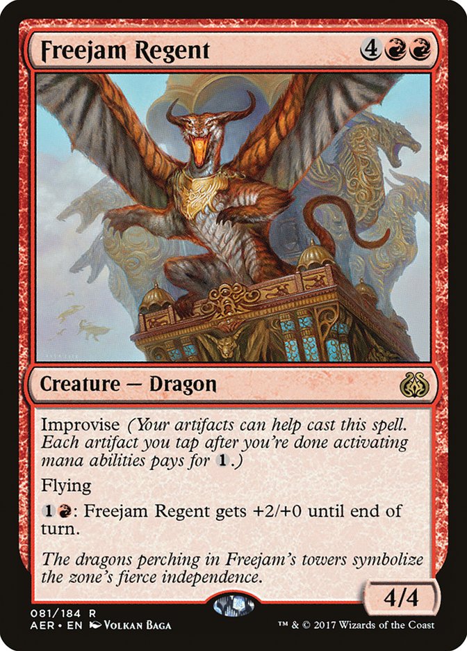 Freejam Regent [Aether Revolt] | Exor Games New Glasgow