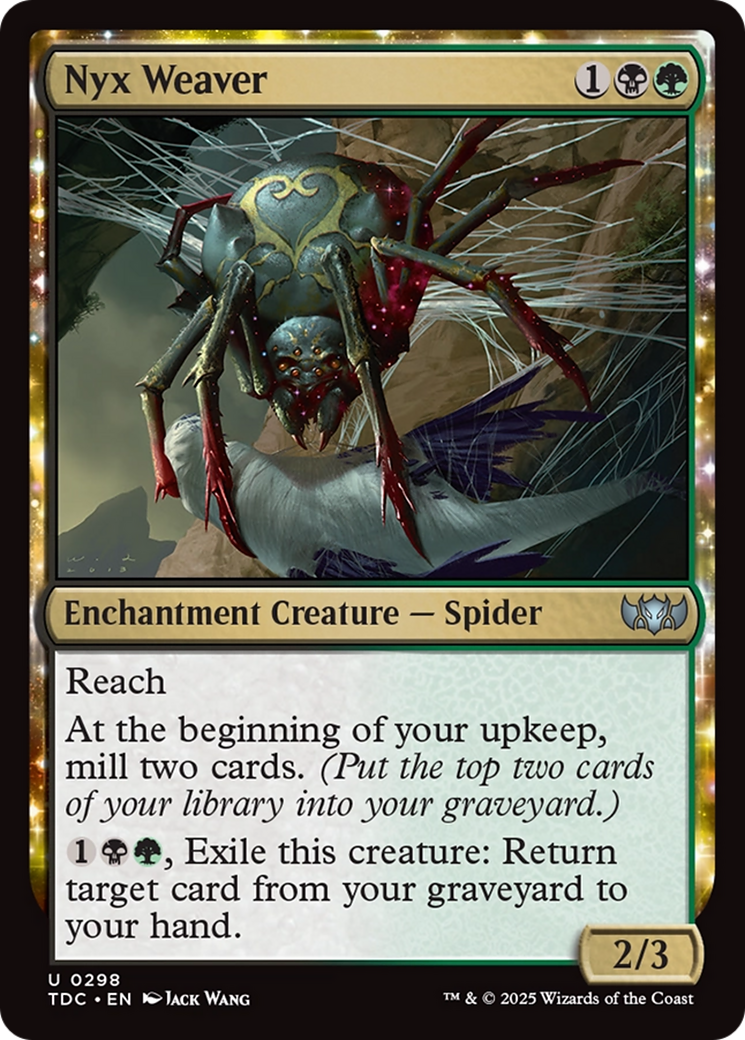 Nyx Weaver [Tarkir: Dragonstorm Commander] | Exor Games New Glasgow