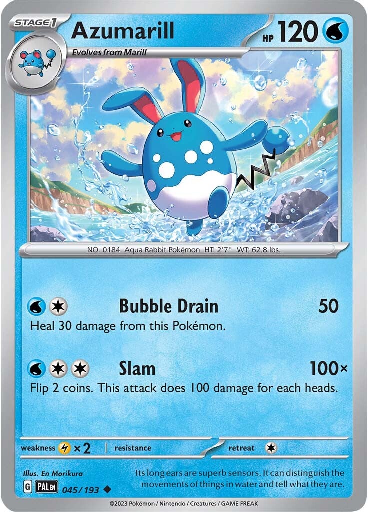 Azumarill (045/193) [Scarlet & Violet: Paldea Evolved] | Exor Games New Glasgow