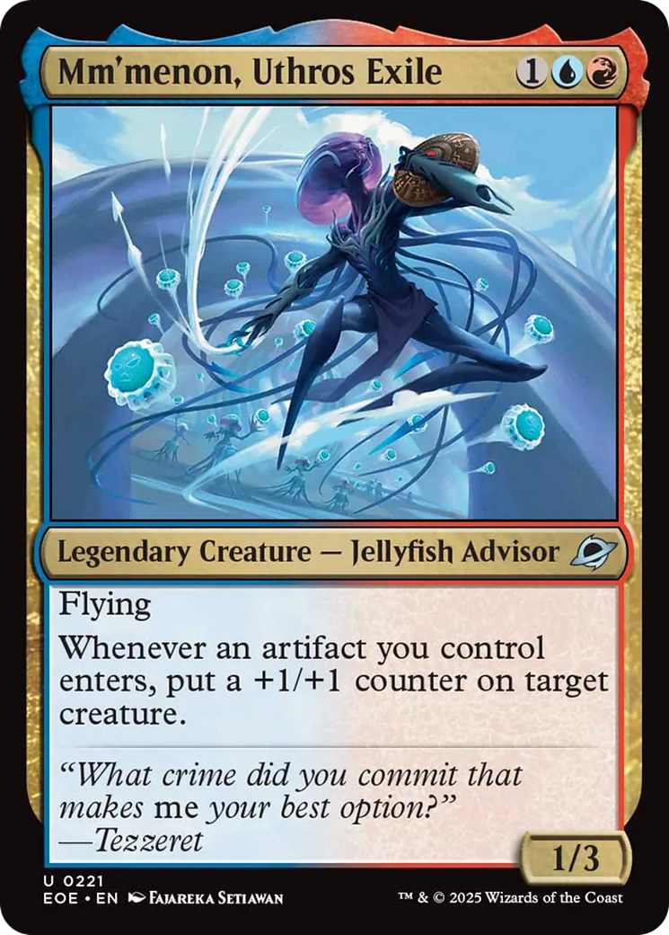 Mm'menon, Uthros Exile [Edge of Eternities] | Exor Games New Glasgow