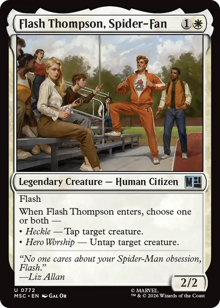 Flash Thompson, Spider-Fan [Marvel Super Heroes Commander] | Exor Games New Glasgow
