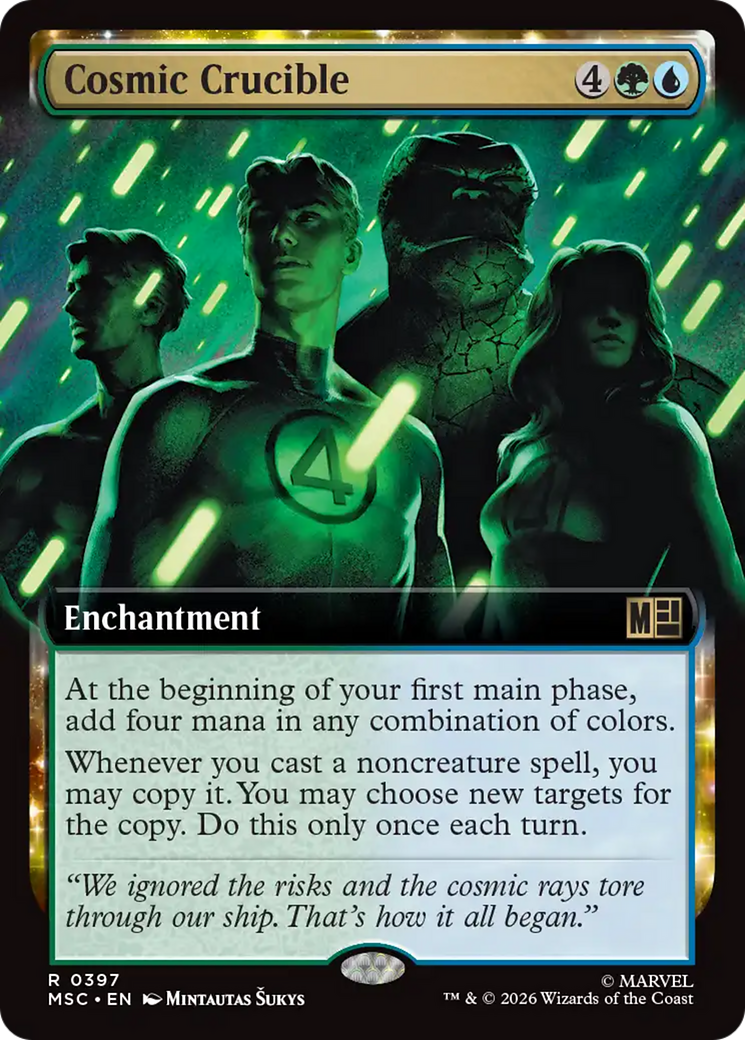 Cosmic Crucible (Extended Art) [Marvel Super Heroes Commander] | Exor Games New Glasgow