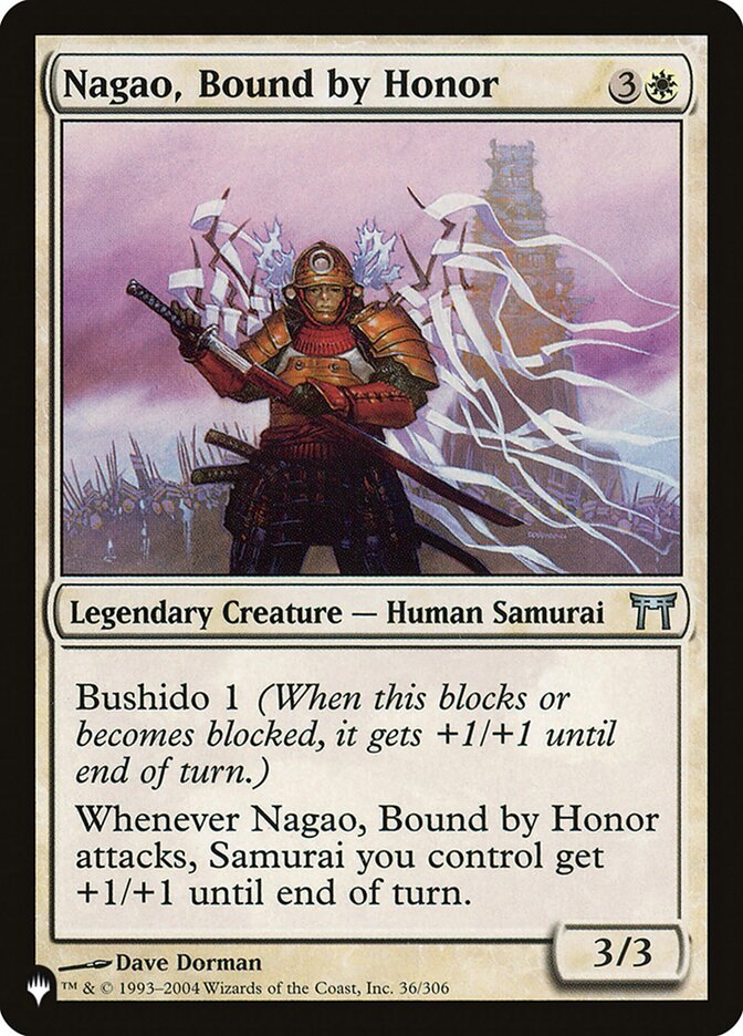 Nagao, Bound by Honor [The List] | Exor Games New Glasgow