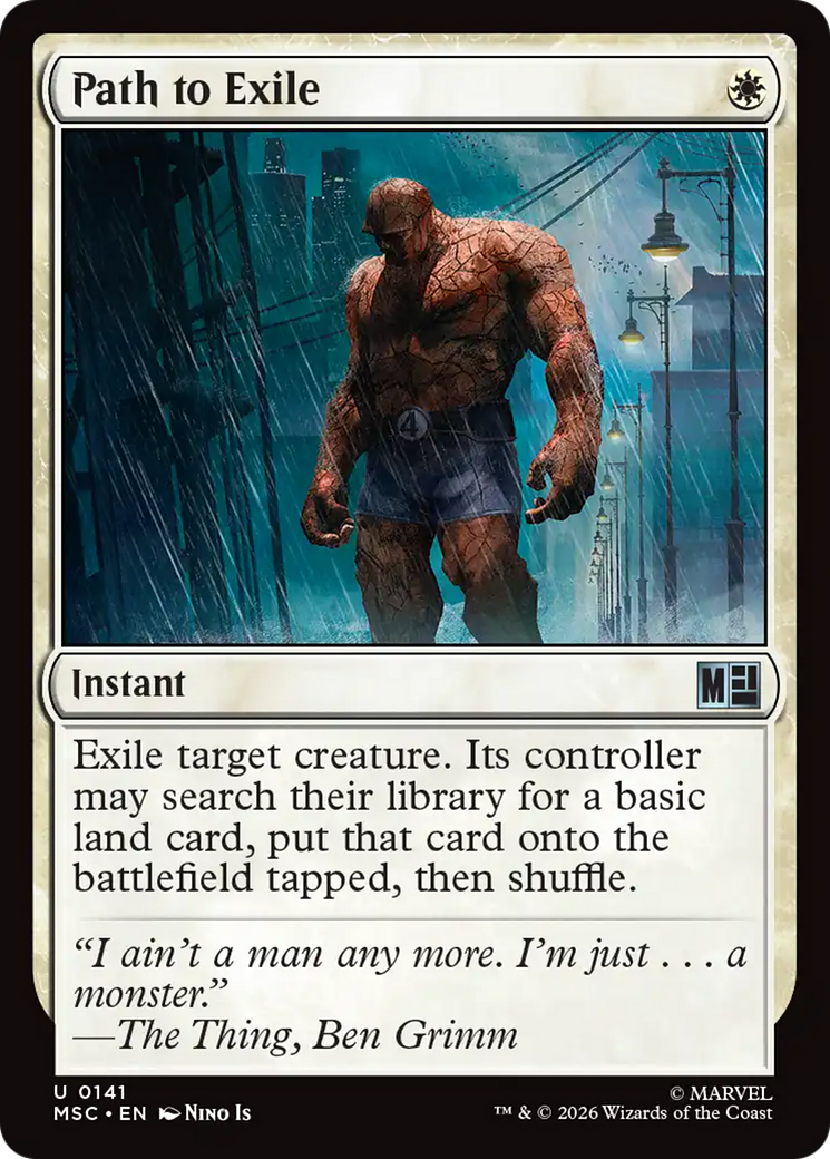 Path to Exile (Surge Foil) [Marvel Super Heroes Commander] | Exor Games New Glasgow