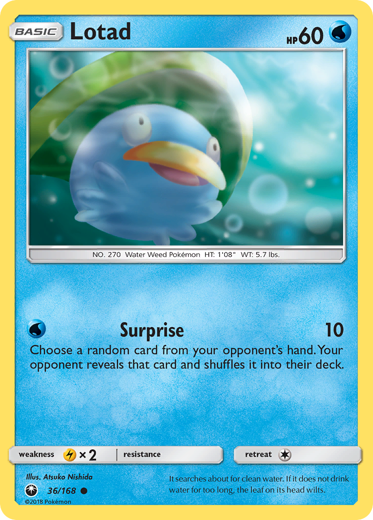 Lotad (36/168) [Sun & Moon: Celestial Storm] | Exor Games New Glasgow