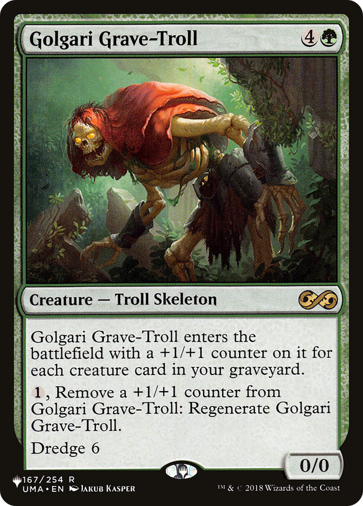 Golgari Grave-Troll [The List Reprints] | Exor Games New Glasgow