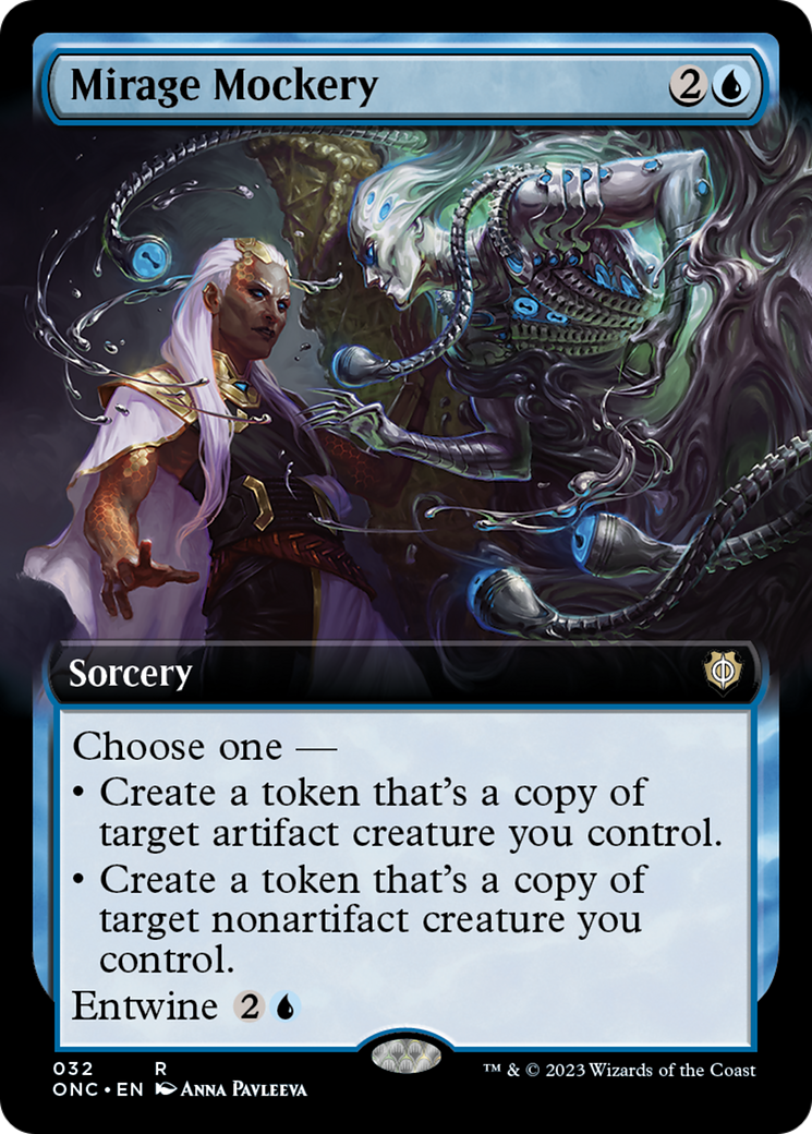 Mirage Mockery (Extended Art) [Phyrexia: All Will Be One Commander] | Exor Games New Glasgow