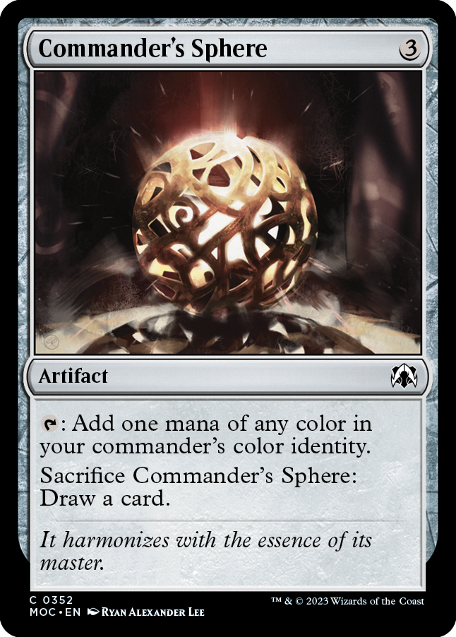 Commander's Sphere [March of the Machine Commander] | Exor Games New Glasgow