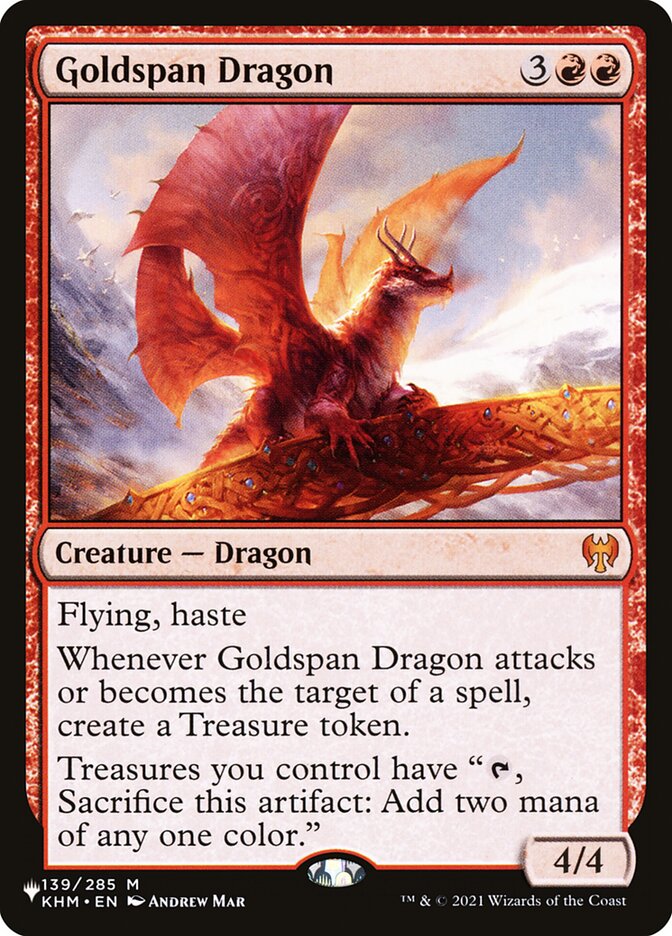 Goldspan Dragon [The List] | Exor Games New Glasgow