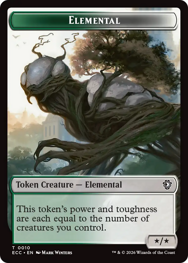 Copy // Elemental (0010) Double-Sided Token [Lorwyn Eclipsed Tokens] | Exor Games New Glasgow