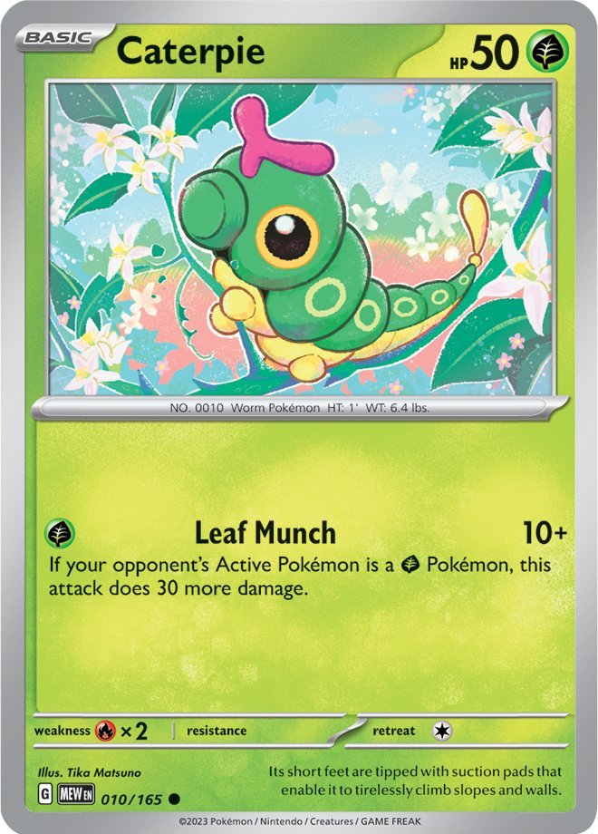 Caterpie (010/165) [Scarlet & Violet: 151] | Exor Games New Glasgow