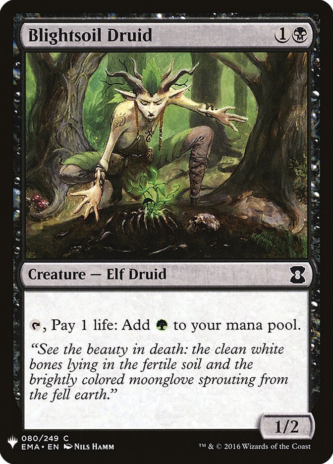 Blightsoil Druid [Mystery Booster] | Exor Games New Glasgow