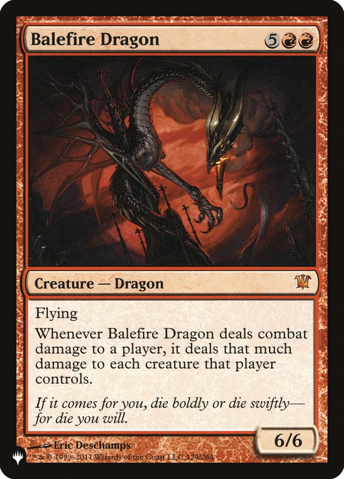 Balefire Dragon [The List] | Exor Games New Glasgow