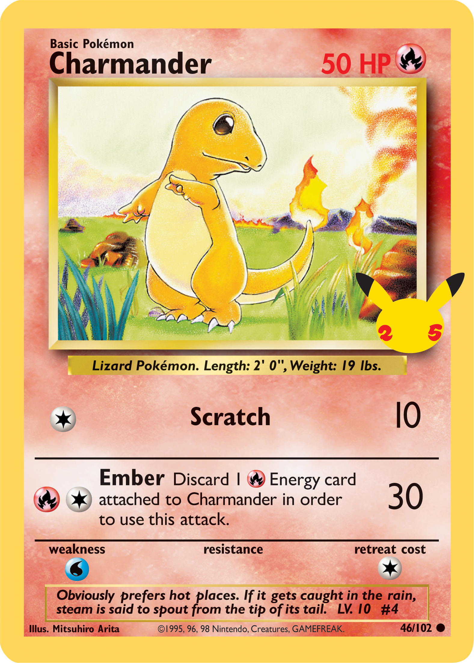 Charmander (46/102) (Jumbo Card) [First Partner Pack] | Exor Games New Glasgow