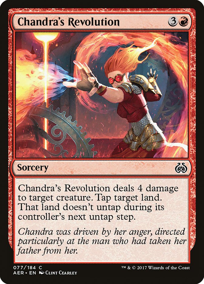 Chandra's Revolution [Aether Revolt] | Exor Games New Glasgow
