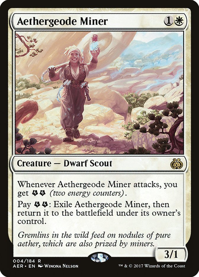Aethergeode Miner [Aether Revolt] | Exor Games New Glasgow