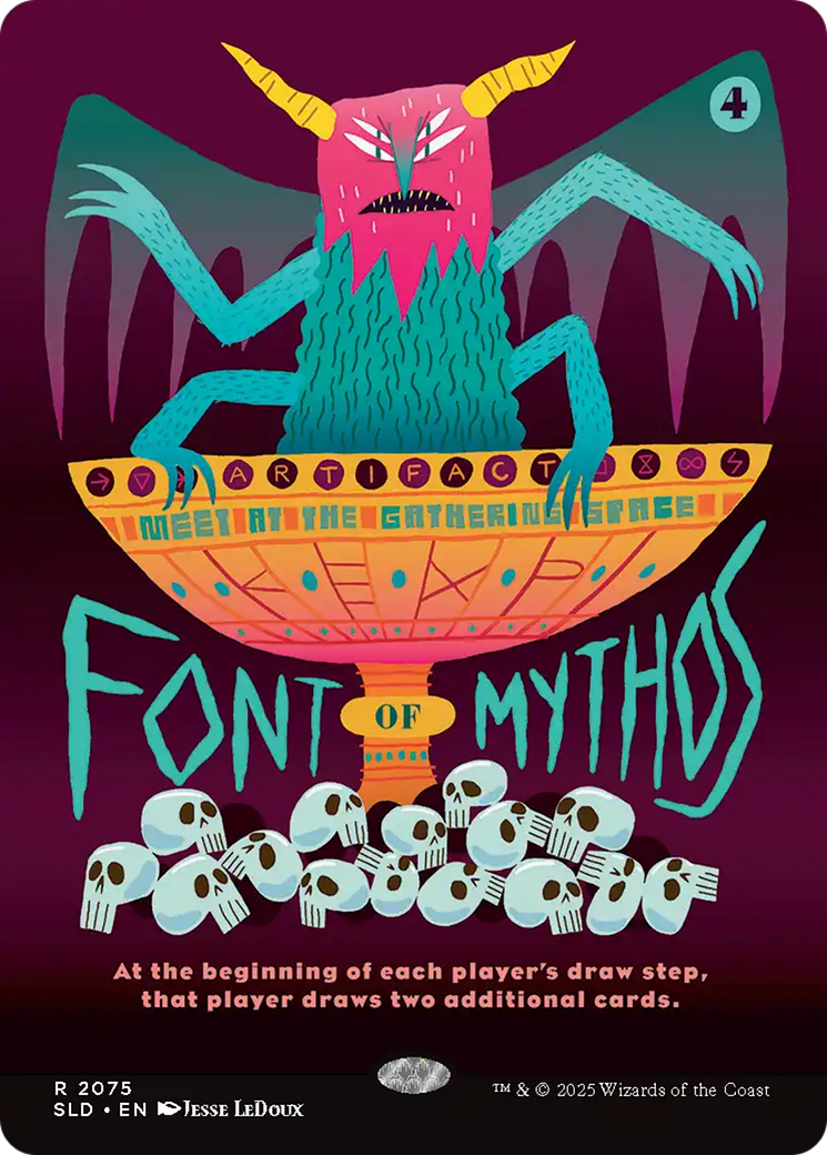 Font of Mythos [Secret Lair Drop Series] | Exor Games New Glasgow