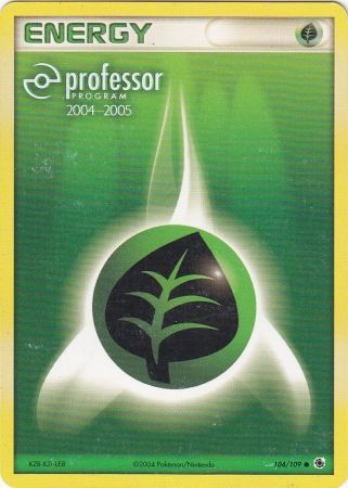 Grass Energy (104/109) (2004 2005) [Professor Program Promos] | Exor Games New Glasgow